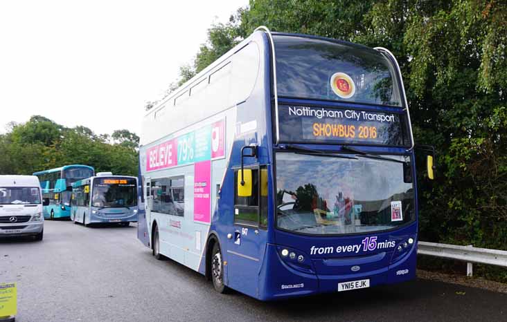 Nottingham Scania N230UD Alexander Dennis Enviro400 647